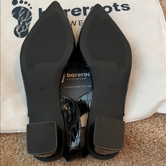 NWT Bareroots Embossed Slingbacks - Picture 6 of 7